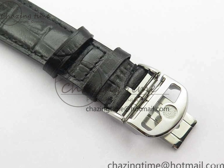 MIROTIME 0421 Elegant Portuguese IW371615 ZF 1:1 Best Edition SS Green Dial on Black Leather Strap A96355 V 7081